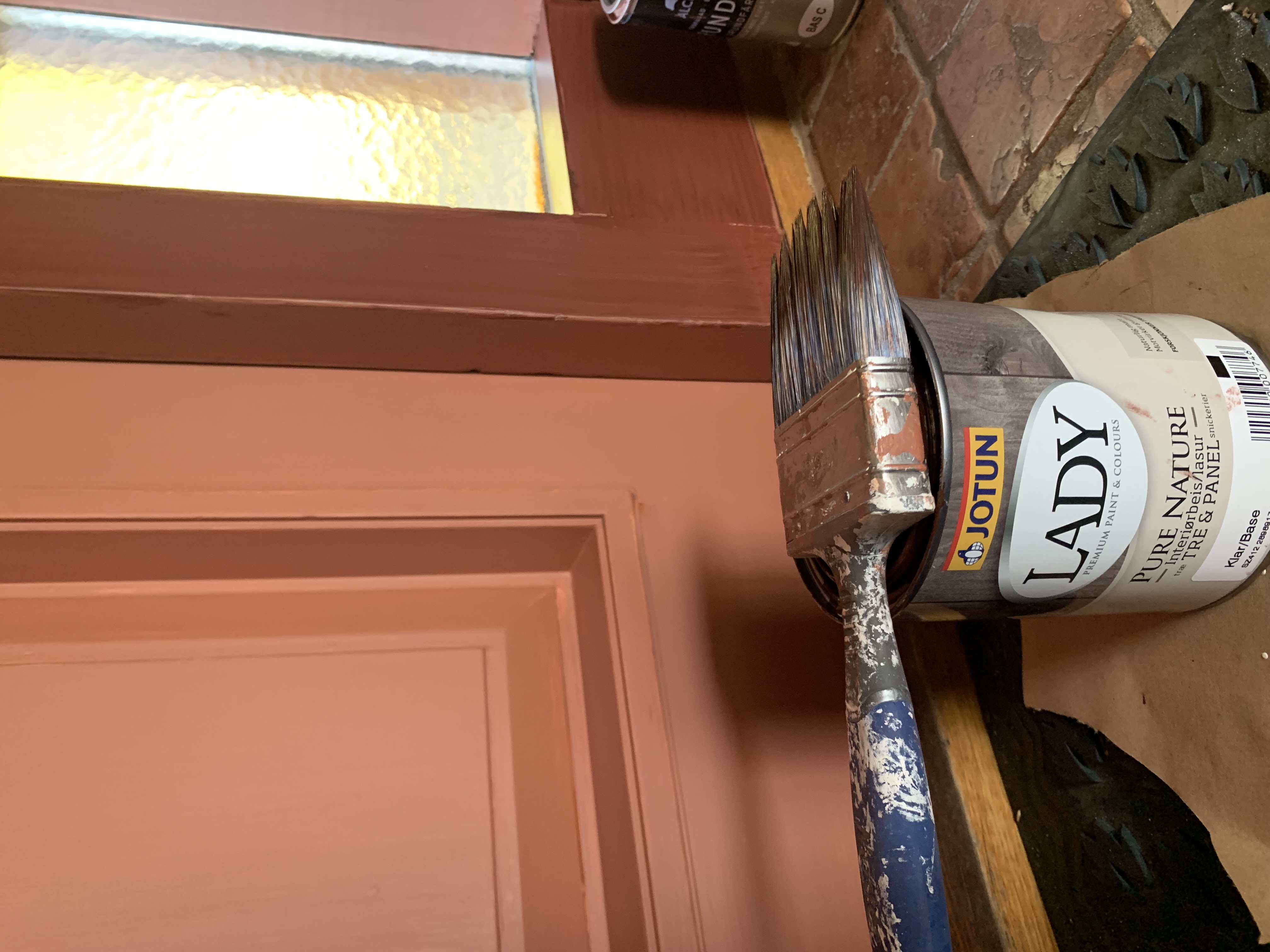 Målning inomhus, Ulrika Lind Måleri i Halmstad